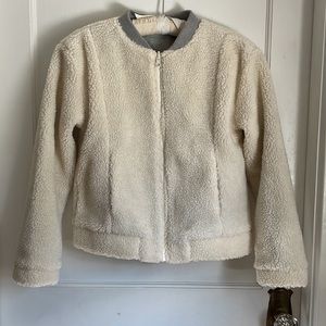 Lands’ End Girls Reversible Sherpa Jacket
